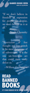 [2005 BBW logo; It's Your Freedom We're Talking About; Link to the ALA's Banned Books Week page; http://www.ala.org/bbooks/]