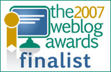 2007 Weblog Award Finalist