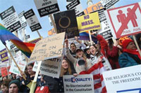 Protestors