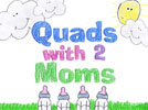Quads with Two Moms