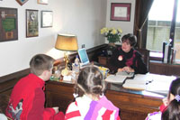 With Senator Eide